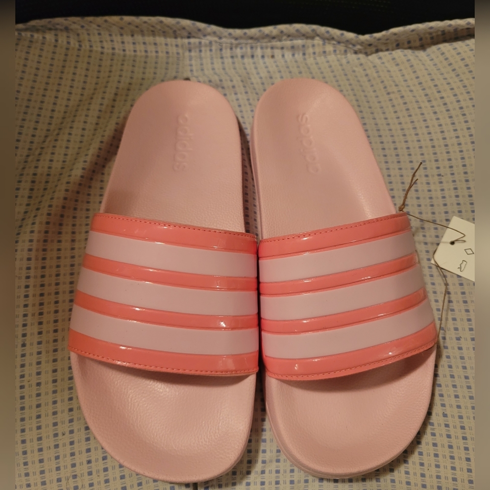 Adidas Adilette Shower Slide Sandal - Women's Size 9 - Picture 2 of 7